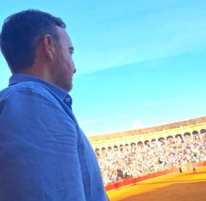 Ignacio Martínez, director de VisitarSevilla.com y organizador de rutas taurinas en Sevilla